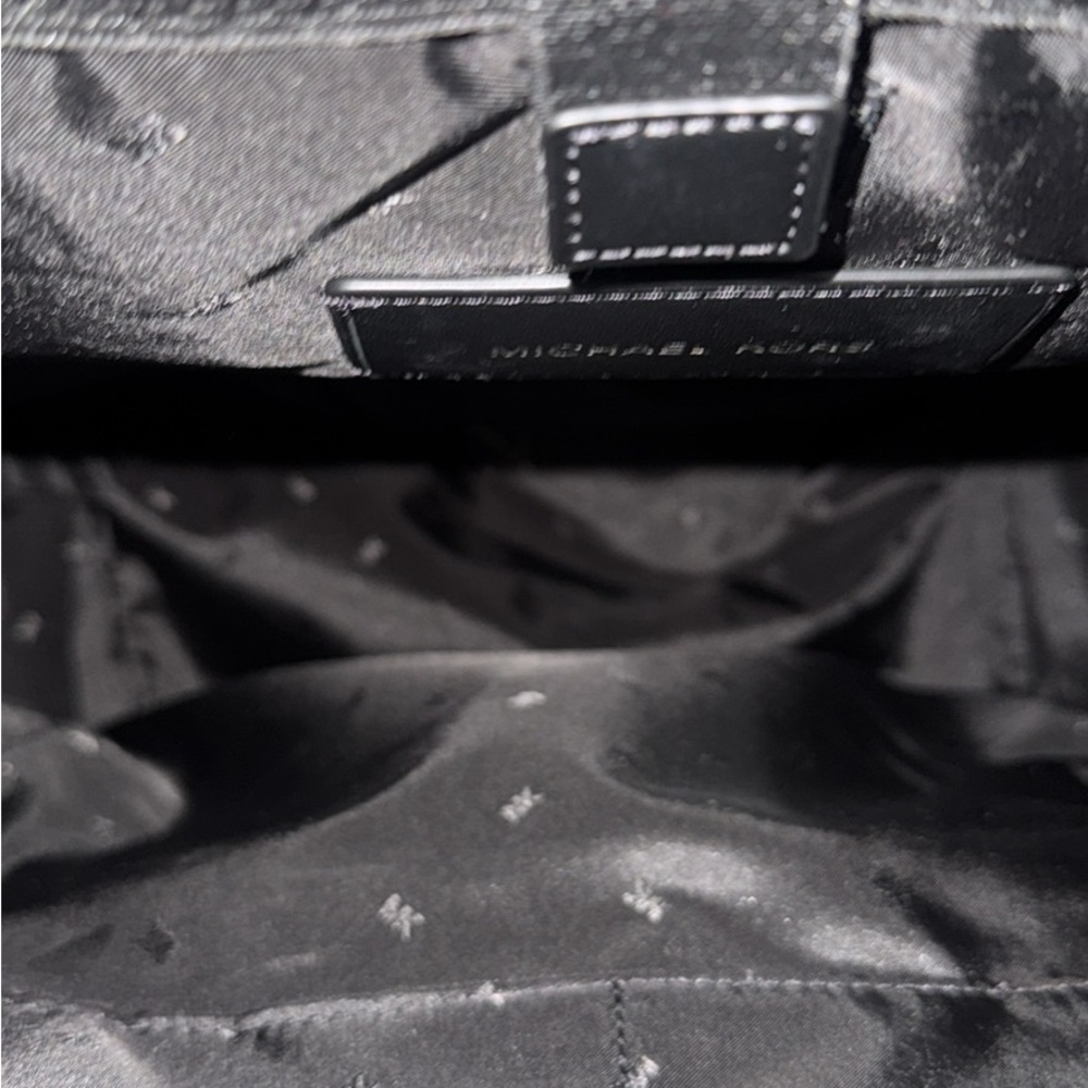 Michael Kors Coopers Black and Green Men's Backpack - Picture 3 of 5